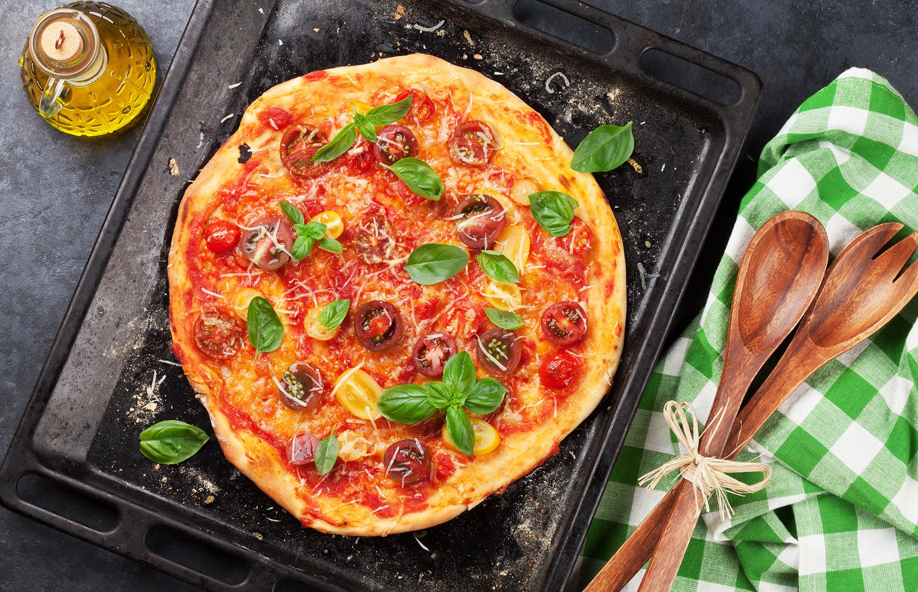 Pimp up a frozen pizza with fresh ingredients